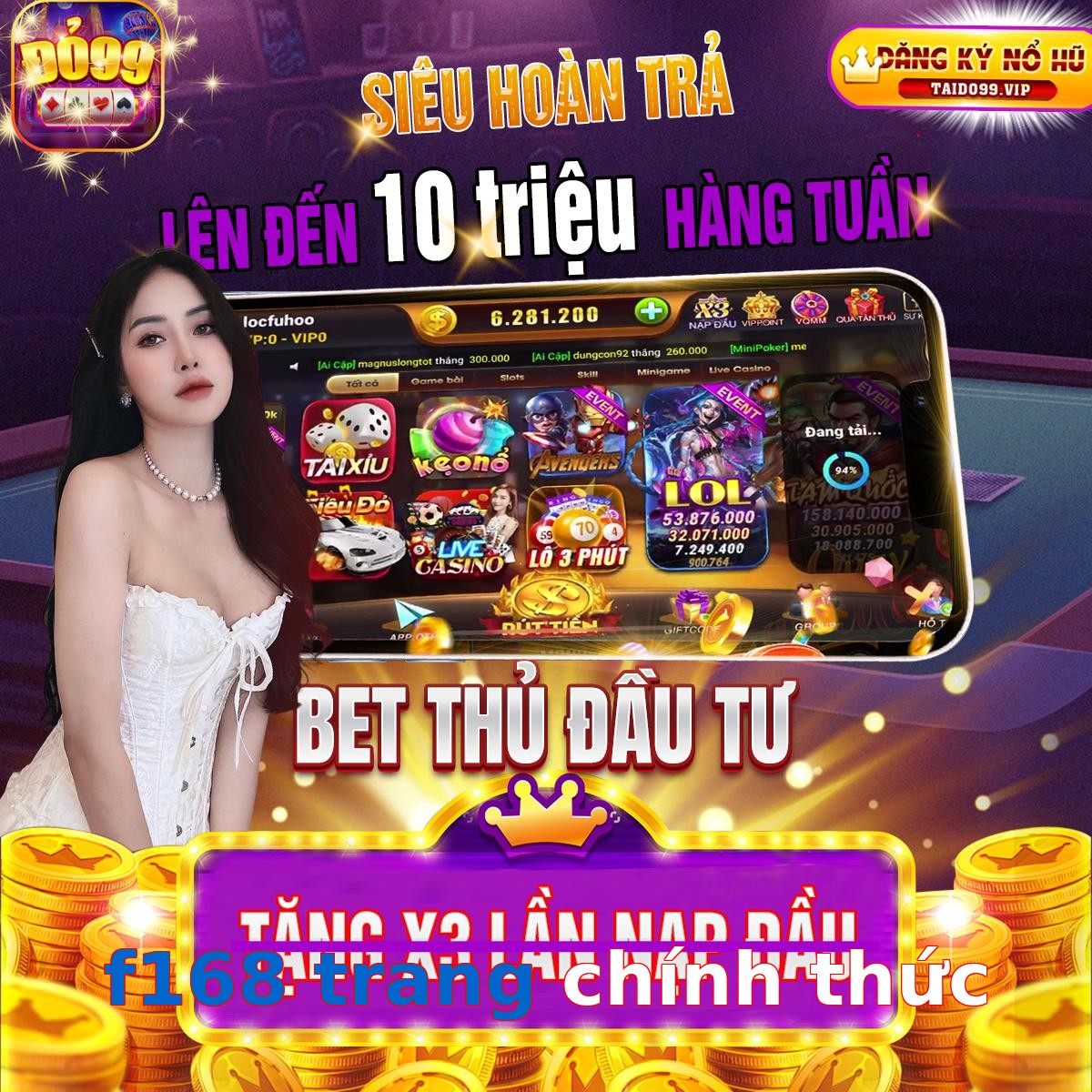 f168 trang chính thức